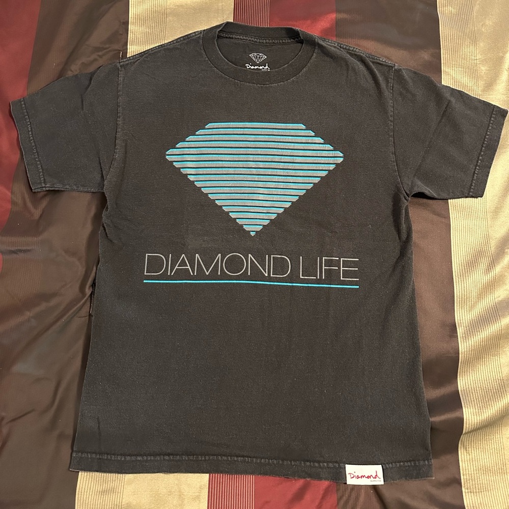 Diamond Supply Co. Charcoal Tee